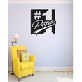 thumbnail image 1 of Do It Yourself Wall Decal Sticker #1 Papa Image Quote Bedroom Bathroom Living Room Mural 30 X30", 1 of 1