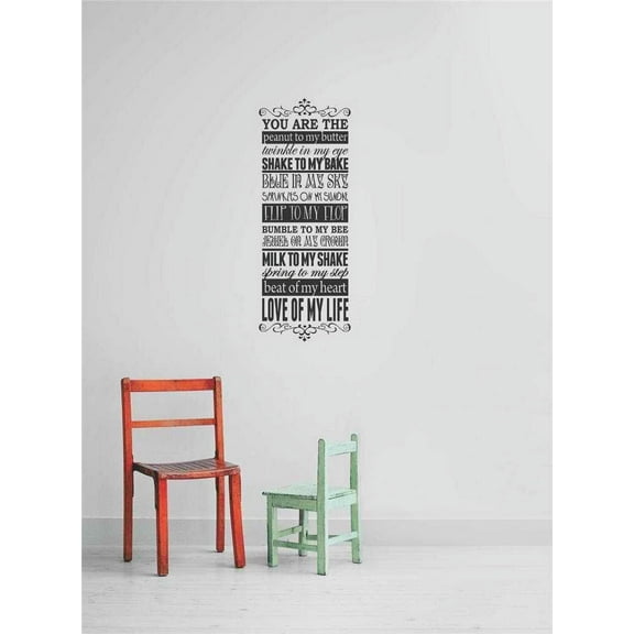 Do It Yourself Wall Decal Sticker 15x30