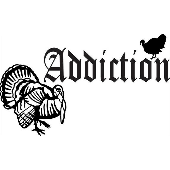 Do It Yourself Wall Decal Sticker Addiction Boys Bed Room Size: 14 X28"