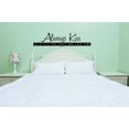 thumbnail image 1 of Do It Yourself Wall Decal Sticker Always Kiss As If Its The First And Last Time Love Quote Mural 16x40", 1 of 1