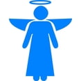 thumbnail image 1 of Do It Yourself Wall Decal Sticker Angel Symbol, 1 of 1