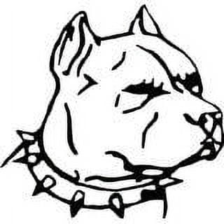 Do It Yourself Wall Decal Sticker Bull Dog Animal Kids Boys Bedroom