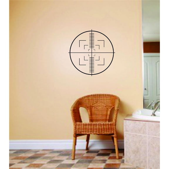 Do It Yourself Wall Decal Sticker Bulls eye Design Range Animal Hobby Kids Room 14x14"