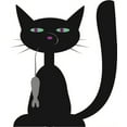 thumbnail image 1 of Do It Yourself Wall Decal Sticker Cat Catches Mouse Animal 18x24", 1 of 1