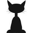 thumbnail image 1 of Do It Yourself Wall Decal Sticker Cat Design Animal Kids Boys Girls Bed Room Size: 8 X16", 1 of 1