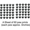 thumbnail image 1 of Do It Yourself Wall Decal Sticker Cat Dog 60 Animal Paw Prints Living Room Bedroom 1 21x31, 1 of 1