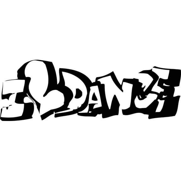 Do It Yourself Wall Decal Sticker Dance 8x22"