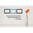 thumbnail image 1 of Do It Yourself Wall Decal Sticker Design Pieces You May Not Be Interested In War, But War Is Interested In You. Leon Trotsky Quote 6x30", 1 of 1