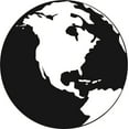 thumbnail image 1 of Do It Yourself Wall Decal Sticker Earth Design Size: 16 X16", 1 of 1