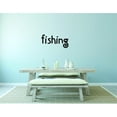 thumbnail image 1 of Do It Yourself Wall Decal Sticker Fishing Camping Outdoors Quote Home Decor 16x40", 1 of 1