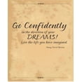 thumbnail image 1 of Do It Yourself Wall Decal Sticker Go Confidently In The Direction Of Your Dreams!... Bedroom Decoration Mural Image, 1 of 1