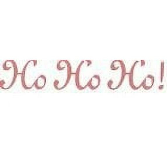 Do It Yourself Wall Decal Sticker Ho Ho Ho! Living Room