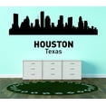 thumbnail image 1 of Do It Yourself Wall Decal Sticker Houston Texas United States Major City Geographical Map Landmark 20x42, 1 of 1