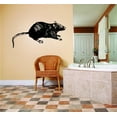 thumbnail image 1 of Do It Yourself Wall Decal Sticker Hunting Mouse Black & White 8x20", 1 of 1
