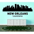 thumbnail image 1 of Do It Yourself Wall Decal Sticker New Orleans Louisiana United States Major City Geographical Map Landmark 20x42, 1 of 1