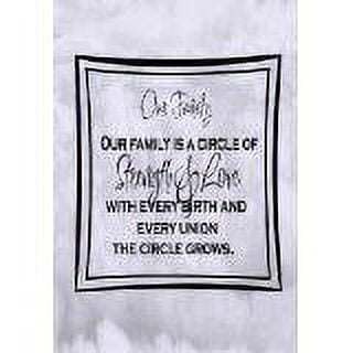 Do It Yourself Wall Decal Sticker Our Family, Our Family Is A Circle Of Stre Living Room Home Decor