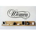 thumbnail image 1 of Do It Yourself Wall Decal Sticker Woman Text Lettering 16 X40", 1 of 1