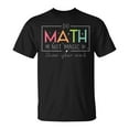 thumbnail image 1 of Do Math Not Magic Math Teacher Back to School T-Shirt, Educator Appreciation Shirt, Math Classroom Humor Apparel, Teacher Gift Tee, 1 of 3