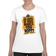 thumbnail image 1 of Do More Of What Makes You Hoppy  T-Shirt Women -Image by Shutterstock, Female x-Large, 1 of 4