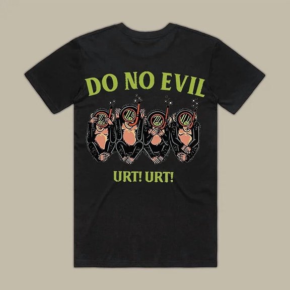 Do No Evil T-Shirt Size S-4XL