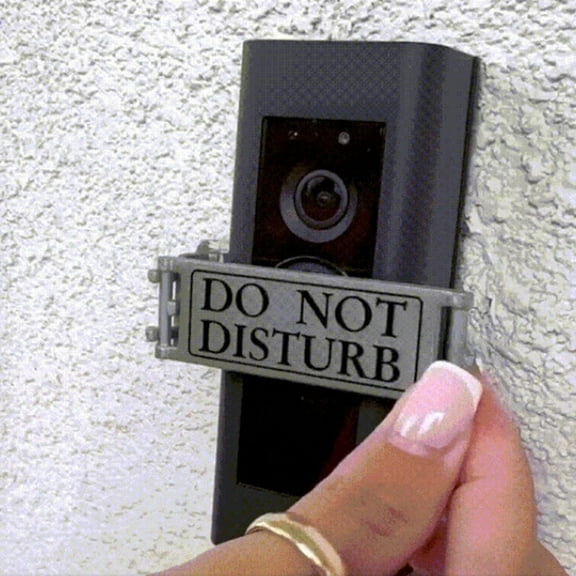 Furniture Do Not Disturb Door Hanger Sign No Soliciting Signs Privacy Door Reusable Sign for Online Meetings and Counseling Sessions