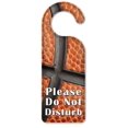 thumbnail image 1 of Do Not Disturb Door Knob Hanger Sign - Basketball Closeup, 1 of 3