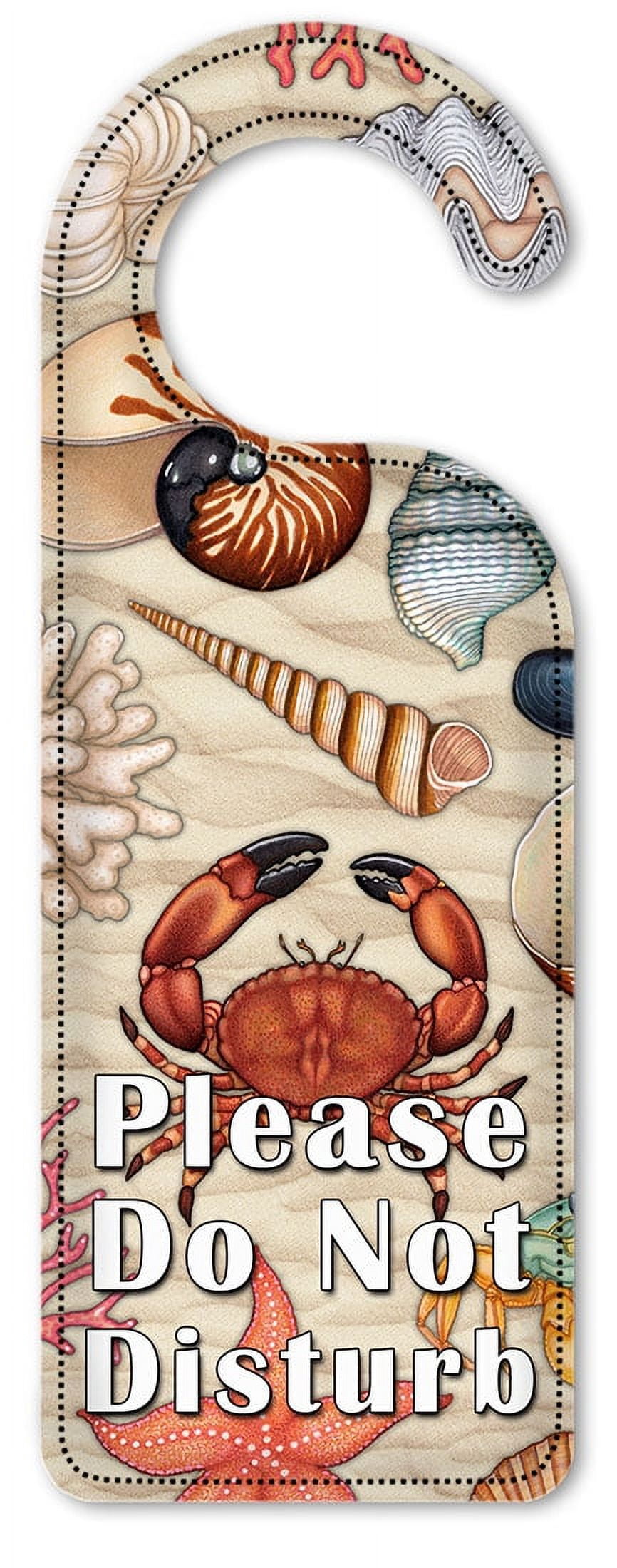 Do Not Disturb Door Knob Hanger Sign - Beach Combing - Image by Dan ...