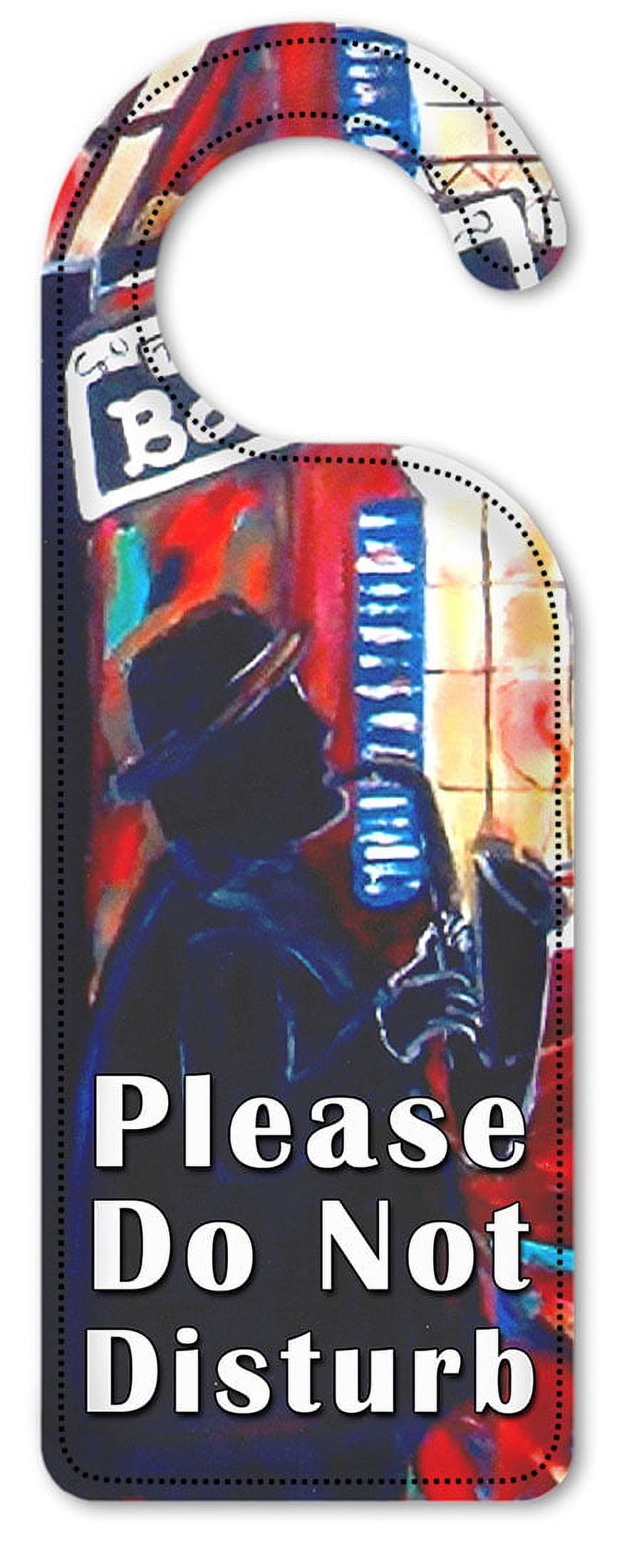 Do Not Disturb Door Knob Hanger Sign - Bourbon Street - Walmart.com
