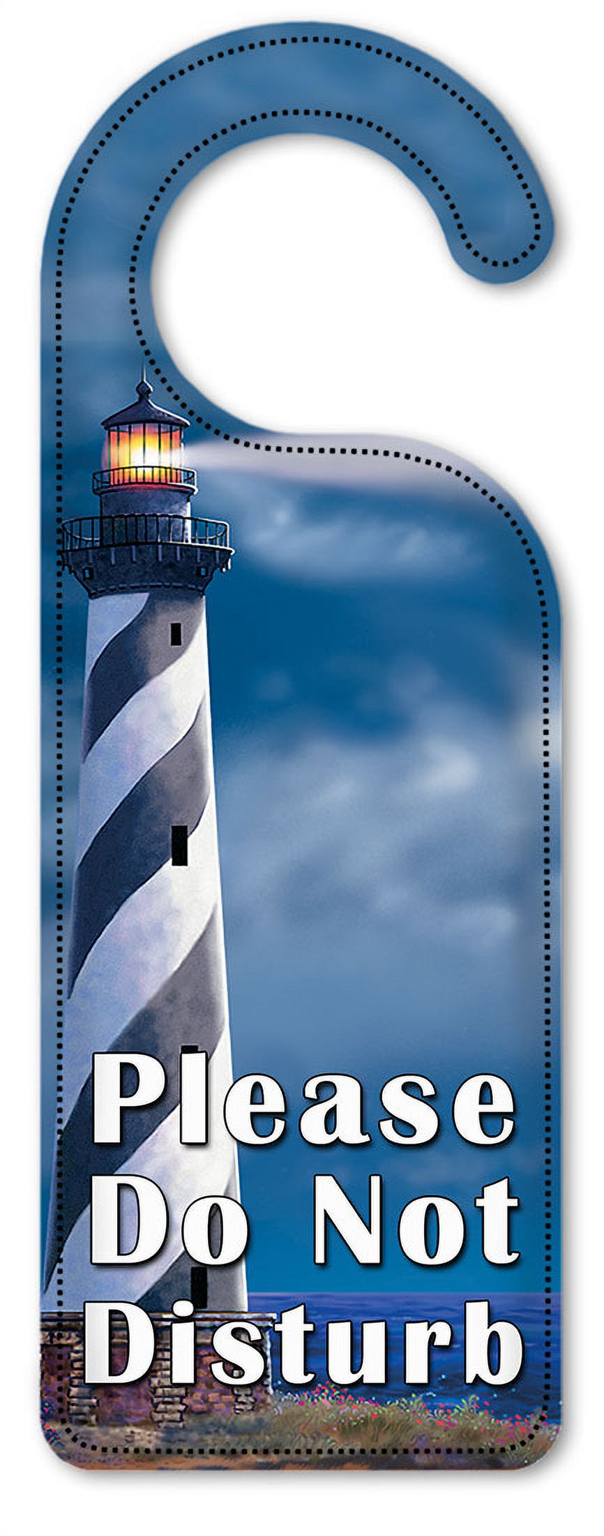 Do Not Disturb Door Knob Hanger Sign - Cape Hatteras - Walmart.com