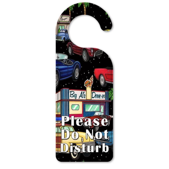 Do Not Disturb Door Knob Hanger Sign - Cruisin' - Image by Dan Morris
