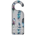 thumbnail image 1 of Do Not Disturb Door Knob Hanger Sign - Feathers, 1 of 3