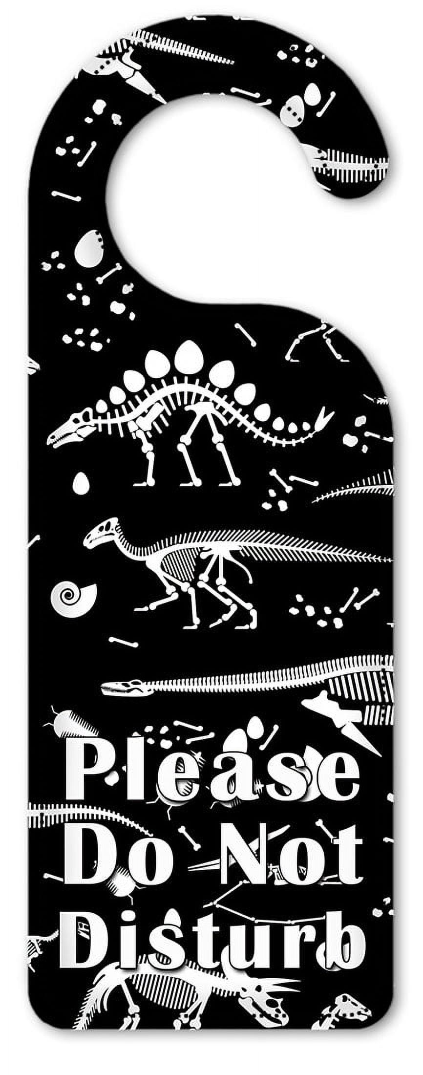 Do Not Disturb Door Knob Hanger Sign - Fossil's - Walmart.com