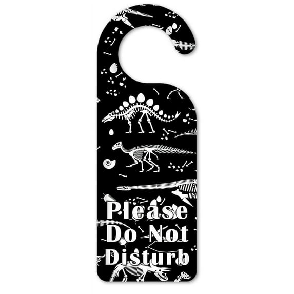 Do Not Disturb Door Knob Hanger Sign - Fossil's