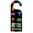 thumbnail image 1 of Do Not Disturb Door Knob Hanger Sign - Friendly Monsters, 1 of 3