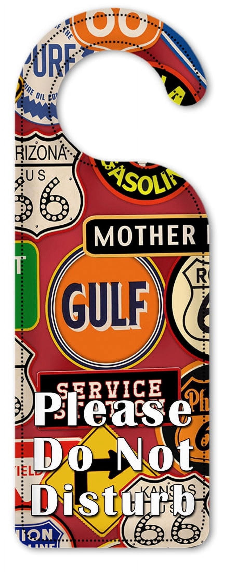 Do Not Disturb Door Knob Hanger Sign - Gas Station Signs - Image by Dan ...