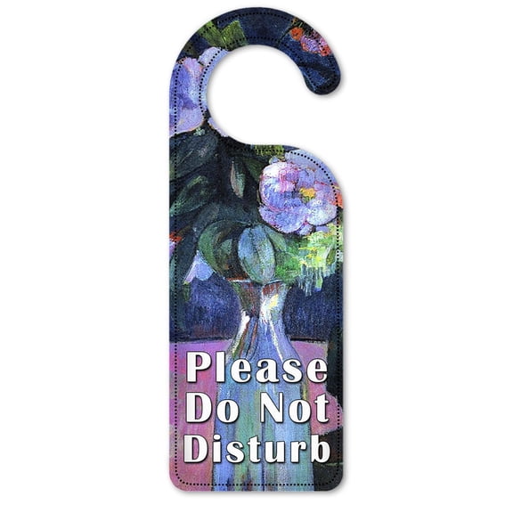 Do Not Disturb Door Knob Hanger Sign - Gauguin: Still Life