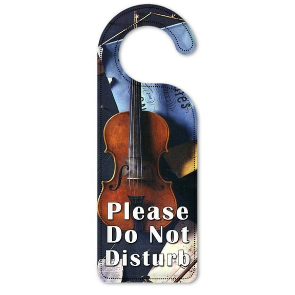Do Not Disturb Door Knob Hanger Sign - Harnett: The Old Door