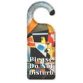 thumbnail image 1 of Do Not Disturb Door Knob Hanger Sign - Kandinsky: Balancement, 1 of 3