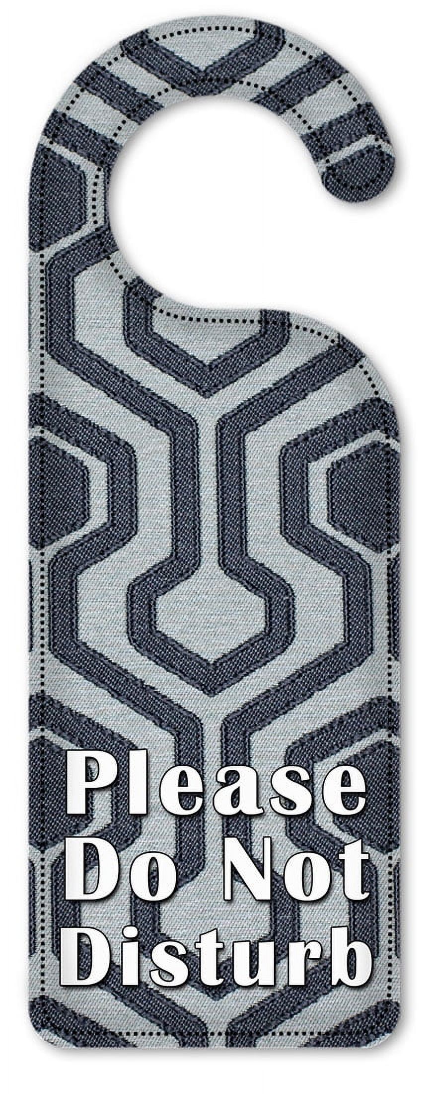 Do Not Disturb Door Knob Hanger Sign - Keyhole - Walmart.com