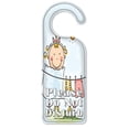 thumbnail image 1 of Do Not Disturb Door Knob Hanger Sign - Kid doing Laundry, 1 of 3