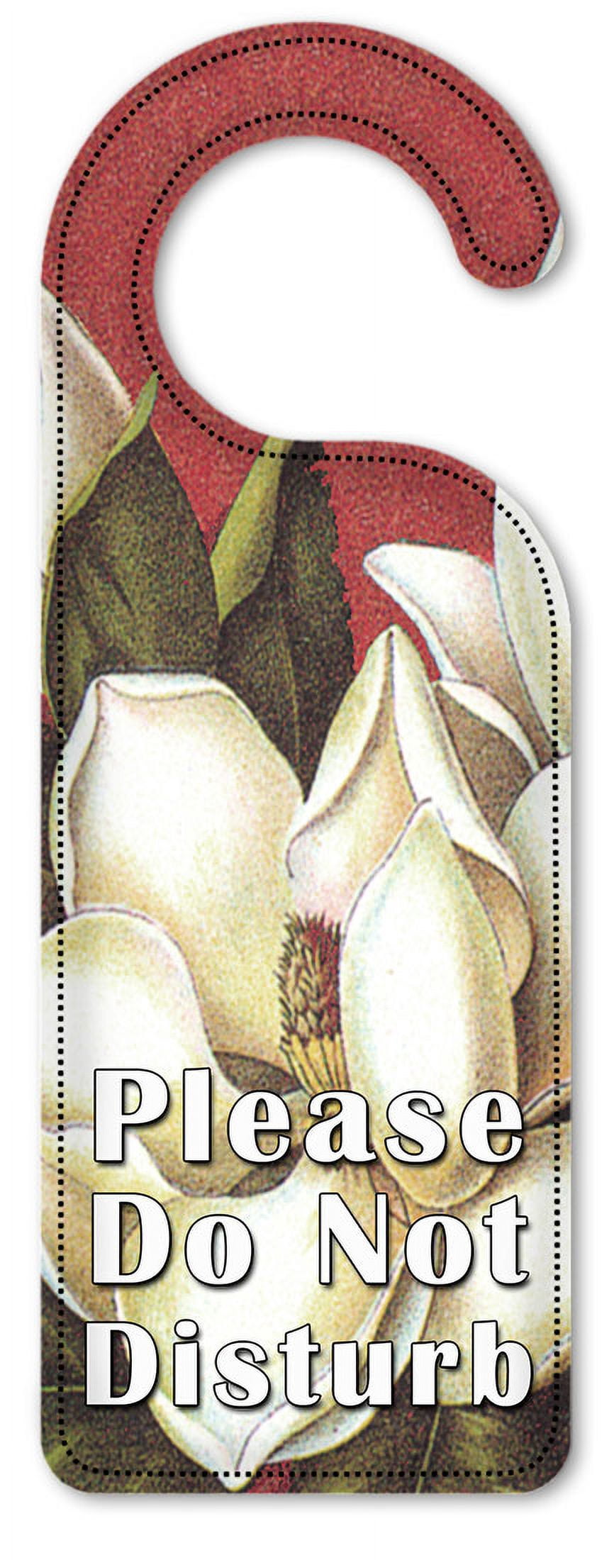 Do Not Disturb Door Knob Hanger Sign - Magnolia - Walmart.com