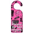 thumbnail image 1 of Do Not Disturb Door Knob Hanger Sign - Make-Up, 1 of 3