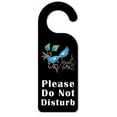 thumbnail image 1 of Do Not Disturb Door Knob Hanger Sign - Mardi Gras Eye Mask, 1 of 3