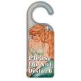 thumbnail image 1 of Do Not Disturb Door Knob Hanger Sign - Mermaid, 1 of 3