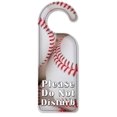 thumbnail image 1 of Do Not Disturb Door Knob Hanger Sign - New Baseballs, 1 of 3