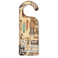 thumbnail image 1 of Do Not Disturb Door Knob Hanger Sign - Sewing Supplies - Image by Dan Morris, 1 of 3