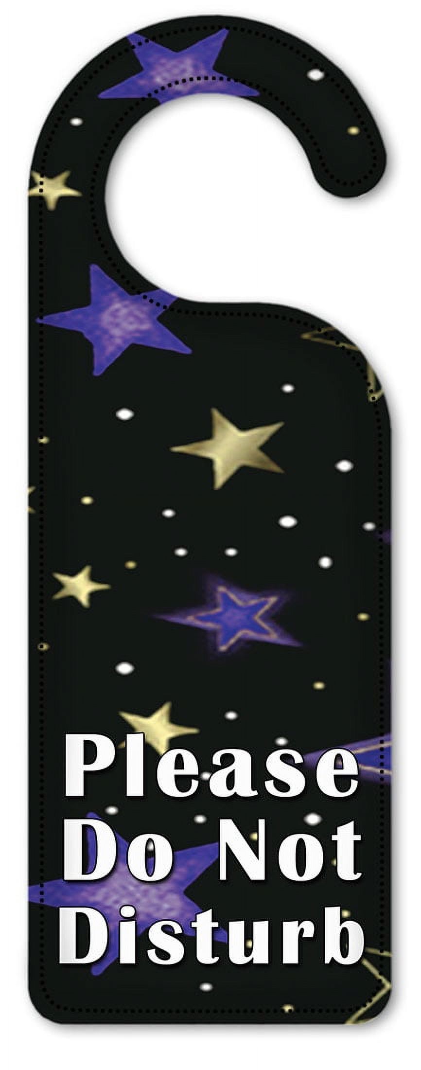 Do Not Disturb Door Knob Hanger Sign - Stars - Image by Dan Morris ...