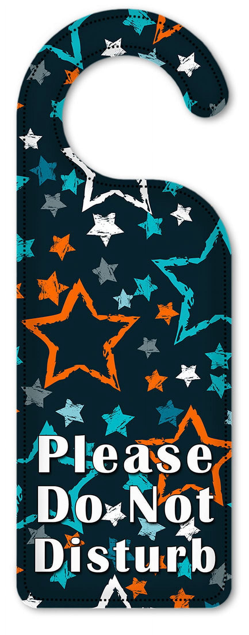 Do Not Disturb Door Knob Hanger Sign - Stars - Walmart.com