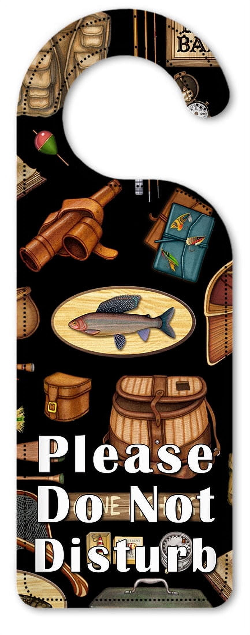 Do Not Disturb Door Knob Hanger Sign - Tackle & Gear - Image by Dan ...