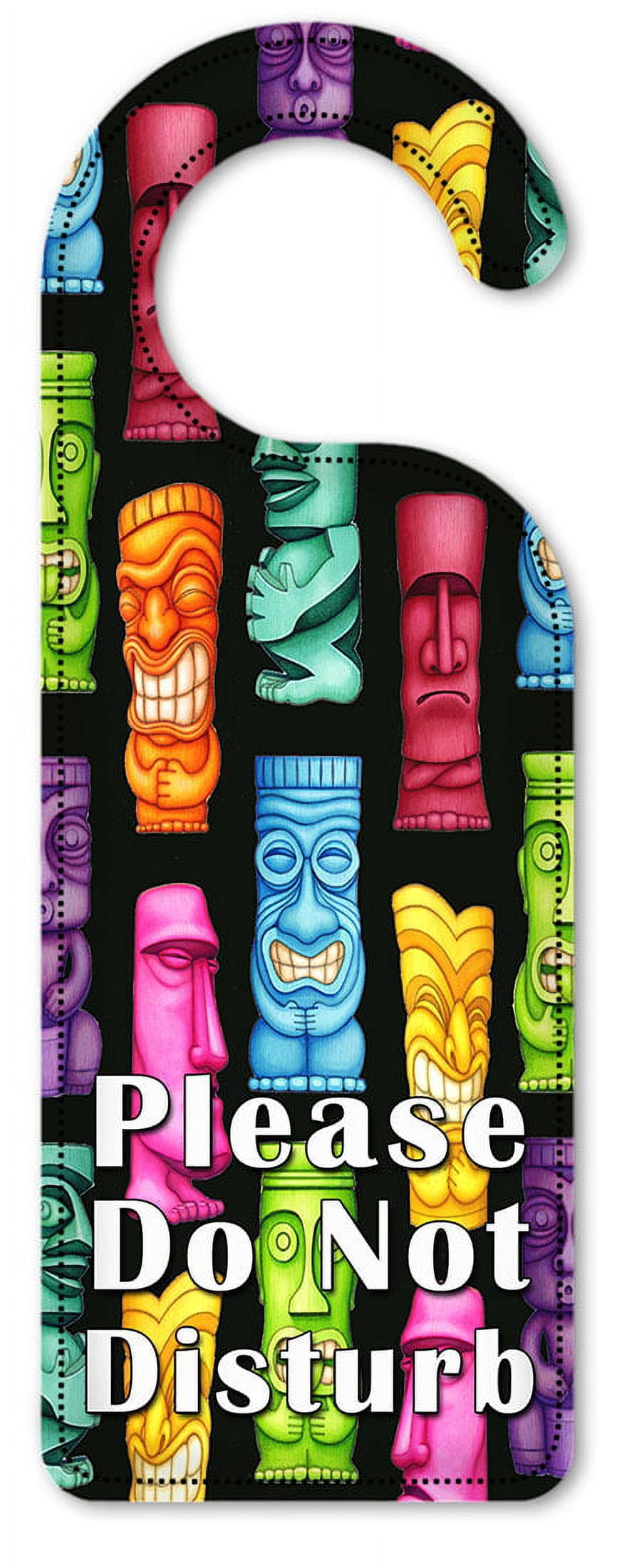 Do Not Disturb Door Knob Hanger Sign - Tikis - Image by Dan Morris ...